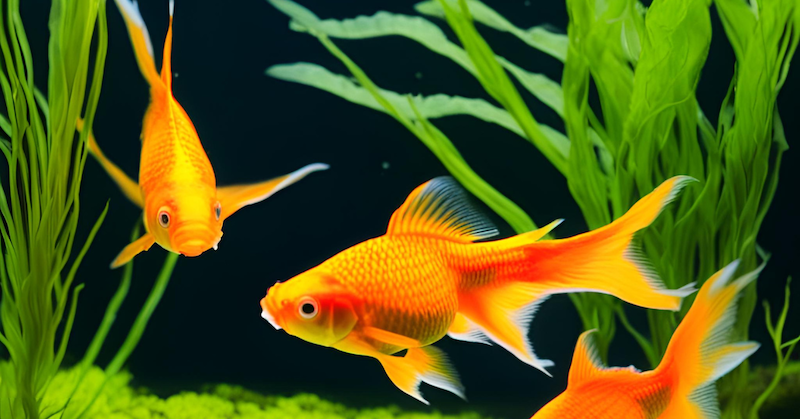 can algae eaters live with goldfish